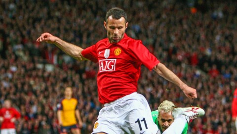 RYAN GIGGS – Ingen kan vise til flere United-opptredener enn «Den walisiske trollmannen».. Manchester United v Arsenal - UEFA Champions League
