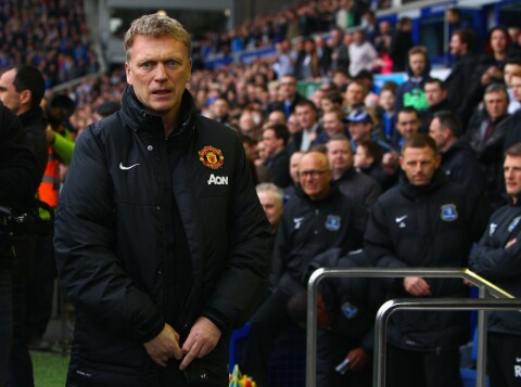 VANSKELIG TID: David Moyes fikk en særdeles vanskelig jobb med å følge opp suksessen United hadde hatt under Sir Alex Ferguson. Everton v Manchester United - Premier League