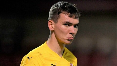 MÅTTE GI TAPT: United- og Tsjekkia U21-keeper Matej Kovar.