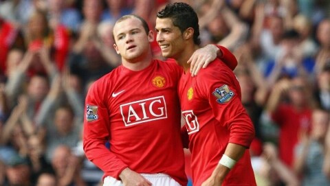DØDELIG DUO: Wayne Rooney og Cristiano Ronaldo var blant Premier Leagues aller farligste spillere, til sistnevnte dro til Real Madrid i 2009.