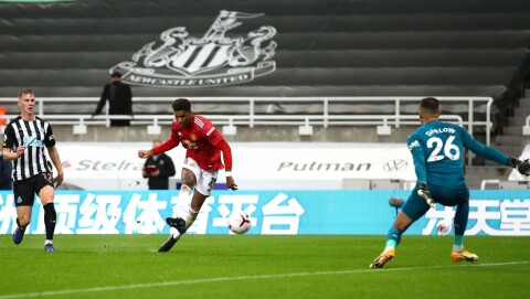 SEIER: United vant til slutt 4-1 på St. James’ Park etter å ha sløst med sjansene en stund.