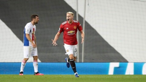 SCORET I DEBUTEN: Donny van de Beek.