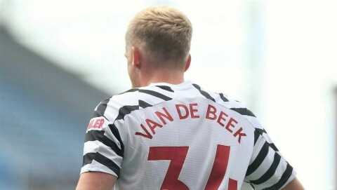 STARTER MOT PALACE? Donny van de Beek an få sin offisielle United-debut lørdag kveld.