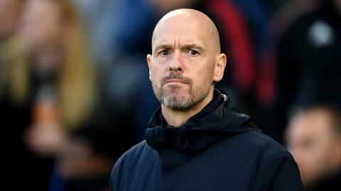 OPPTATT AV DISIPLIN: Erik ten Hag. OPPTATT AV DISIPLIN: Erik ten Hag.