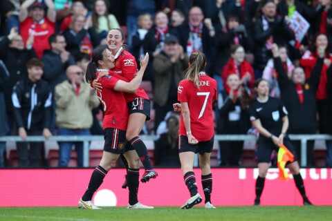 Manchester United v Brighton & Hove Albion: Vitality Women's FA Cup Semi Final