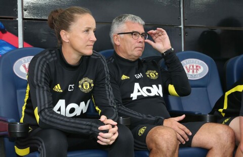 SJELDENT TAP: Casey Stoney har ikke sett United tape fotballkamper altfor ofte.