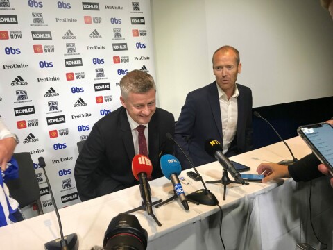 INGEN KOMMENTAR: Ole Gunnar Solskjær ville ikke kommentere ryktene om Paulo Dybala på Ullevaal.