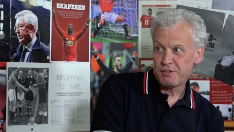 US-REDAKTØR: Lars Morten Olsen er redaktør for United-Supporteren.