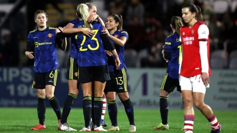 VANT: Manchester United vant mot Tobin Heath og Arsenal. unitedheath190122