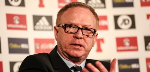 LANDSLAGSSJEF: Alex McLeish.
