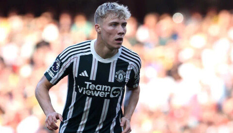 - Han er veldig dedikert Rasmus Højlund i aksjon mot Arsenal.