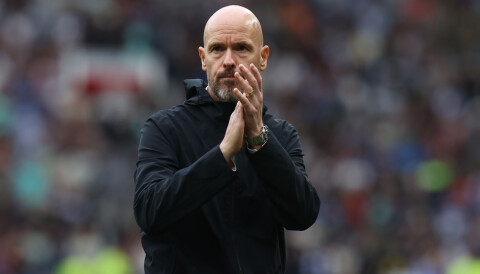 Erik ten Hag etter tapet mot Brighton.