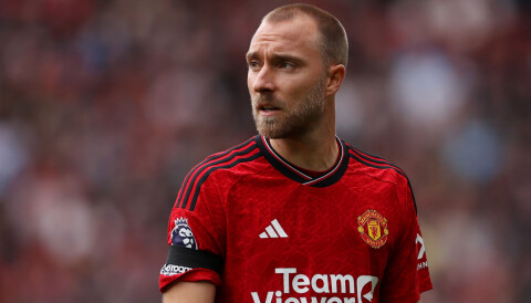 – De scorer på sin første sjanse Christian Eriksen under kampen mot Brighton, 16. september 2023.