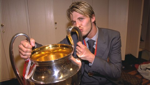 TROFÉGROSSIST: David Beckham er kun én av fem spillere som er solgt fra Manchester United for mer enn 25 millioner pund.