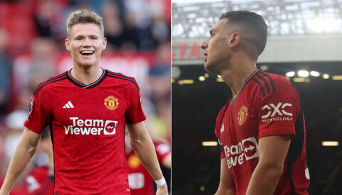 – Har sett til ham siden jeg kom til klubben McTominay og Dalot