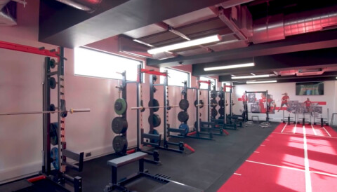 Bilde av nytt treningsstudio for kvinnene på Carrington.