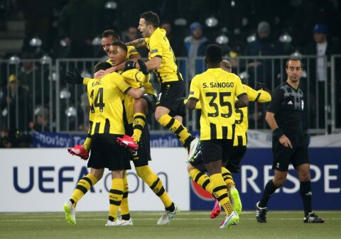 DEBUTERER: Young Boys har aldri spilt i Champions League tidligere. I kvalifiseringen slo sveitserne Dinamo Zagreb.