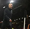 En skuffet Erik ten Hag etter Manchester-derbyet 29.10.2023.