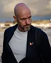 Erik ten Hag, ankomst København, 07.11.2023.