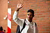 Varane ankommer Old Trafford.