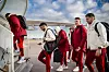 Raphaël Varane, Bruno Fernandes, Anthony Martial, Scott McTominay, Tom Heaton m.fl. border flyet til Istanbul, 28. november 2023, Galatasaray (B)