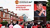 Oppvarming, warm-up på Old Trafford med Denis Irwin.