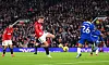 Scott McTominay scorer sitt første mål for dagen i Uniteds 2-1-seier mot Chelsea på Old Trafford, 6. desember 2023.