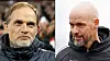 Thomas Tuchel og Erik ten Hag. Satt sammen i ett bilde.
