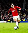 Diogo Dalot i aksjon mot Bayern München.