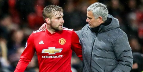 TURBULENT FORHOLD: Luke Shaw har flere ganger blitt kritisert offentlig av José Mourinho. Men før kritikken kom så langt skal portugiseren flere ganger ha snakket med Shaw på tomannshånd uten hell.