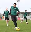 Bruno Fernandes på trening.