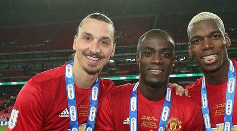 KOM INN SOMMEREN 2016: Zlatan Ibrahimovic, Eric Bailly og Paul Pogba. Bailly kom først – men det kan godt være at Zlatan var klar før ivorianeren.