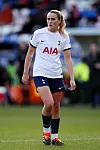 Grace Clinton i aksjon for Tottenham, 4. februar 2024.