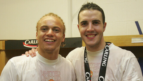 TO STORE UNITED-KARRIERER BAK SEG: West Brown og John O'Shea.