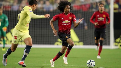 IMPONERTE: Chong viste at fremtiden er lys for United med sitt innhopp mot Club América.
