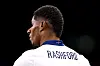 Marcus Rashford bakfra for det engelske landslaget, 23. mars 2024.