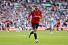Bruno Fernandes feirer scoring mot Coventry.
