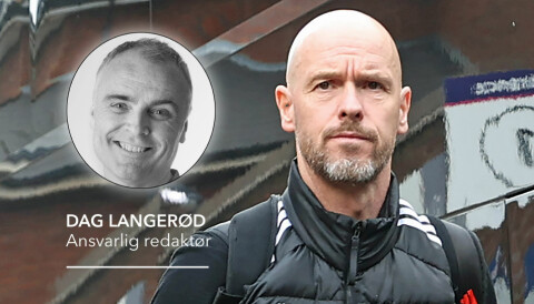 Erik ten Hag, med Dag Langerød innfelt.