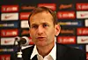 Dan Ashworth på pressekonferanse da Sam Allardyce ble ansatt som England-manager.