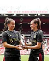 Maya Le Tissier og Ella Toone har mottatt beviset for at de delte prisen for sesongens beste United-spiller kåret av spillerne selv.