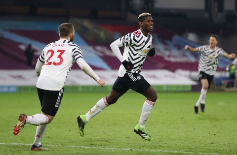 FORVANDLING: Paul Pogba har på mange måter blitt symbolet på Manchester Uniteds reise fra 15. til 1. plass i Premier League siden november. FORVANDLING: Paul Pogba har på mange måter blitt symbolet på Manchester Uniteds reise fra 15. til 1. plass i Premier League siden november.