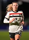 Jess Simpson i debuten, 20. november 2024 mot Everton Women.