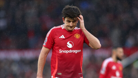 Harry Maguire virker en smule rådvill etter stortapet mot Bournemouth.