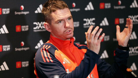 Marc Skinner. Marc Skinner, pressekonferanse 13. desember 2024.