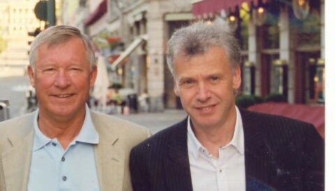Sir Alex Ferguson og Lars Morten Olsen. Sir Alex Ferguson og Lars Morten Olsen. United-Supporteren.