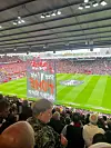 Old Trafford. Med Red Army Østre Toten på tur.