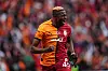 Victor Osimhen jubler for Galatasaray-mål, 3. mai 2025.