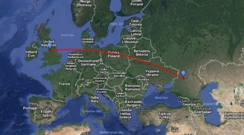 Se den reiseavstanden