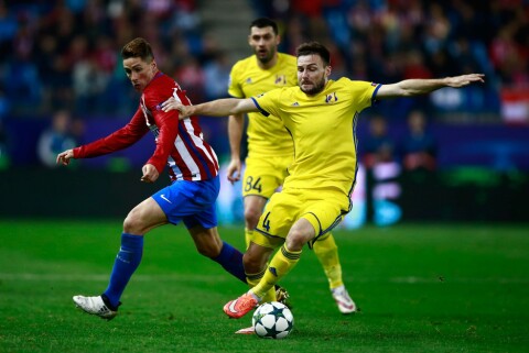 FC ROSTOV: Her fra da de møtte Atlético Madrid i Champions League i høst.