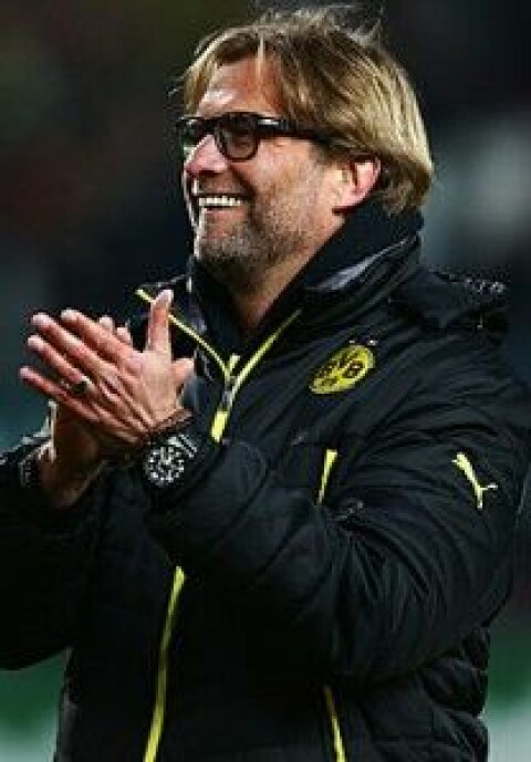 OVERTAKET: Jürgen Klopp hadde godt overtak på José Mourninho som Borussia Dortmund-trener.